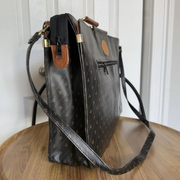 Briefcase Portfolio Maletín Brown 17 X 11 X 4 In - Picture 4 of 16